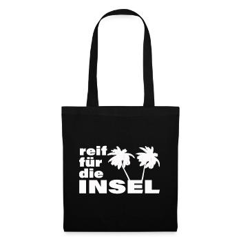 READY FOR THE ISLAND - Tote Bag - black - Front