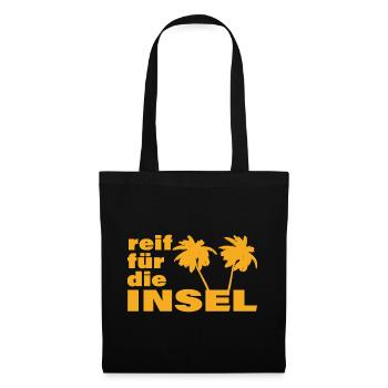 READY FOR THE ISLAND - Tote Bag - black - Front