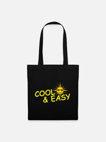 COOL & EASY - Stoffbeutel - Schwarz