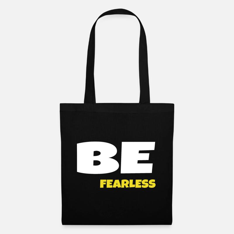 Be Fearless - Tote Bag - black