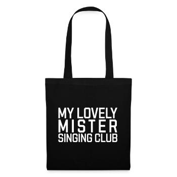 My Lovely Mister Singing Club Idiome Denglish - Sac en tissu - noir - Devant