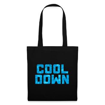 rafraîchir piscine eau piscine dicton cool - Sac en tissu - noir - Devant
