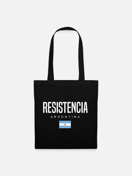 Resistencia Argentinien Argentinier - Stoffbeutel - Schwarz