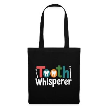 Travail de précision du prothésiste dentaire - Sac en tissu - noir - Devant