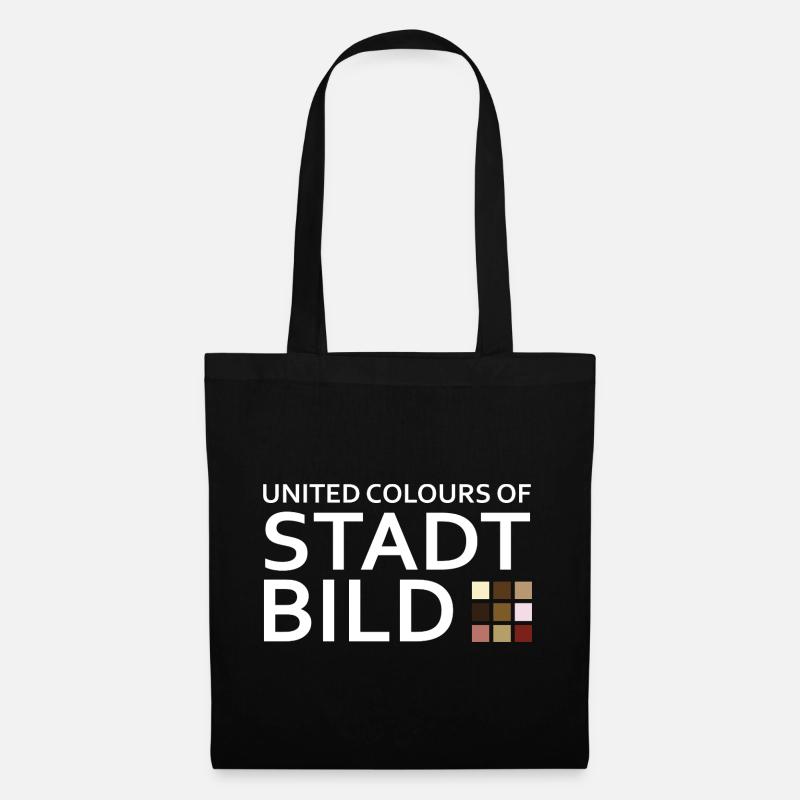 Stadtbild - Stoffbeutel - Schwarz