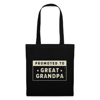 Grandpa Grandpa Grandchild Grandpa - Tote Bag - black - Front