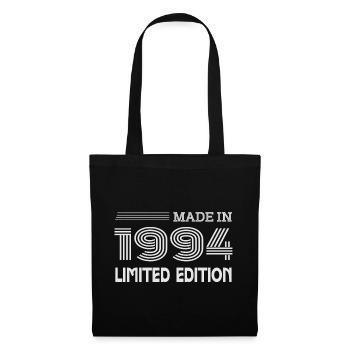 Original 1994 Vintage 1994 Rétro Anniversaire 1994 - Sac en tissu - noir - Devant