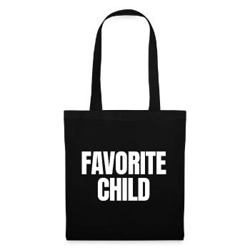 Favorite child - Tote Bag - black - Front