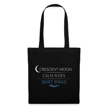 Navigation de nuit avec - Sac en tissu - noir - Devant