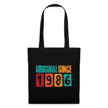 Original since 1986 - Stoffbeutel - Schwarz - Vorne