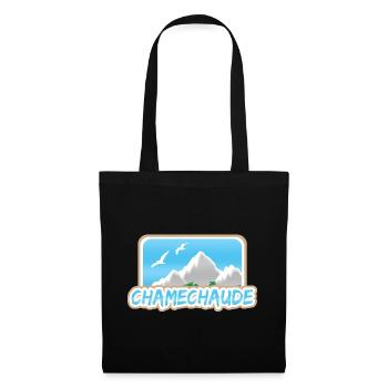 Geschenk für Chamechaude - Stoffbeutel - Schwarz - Vorne