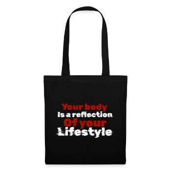 Body Reflection Of Your Lifestyle - Tote Bag - black - Front
