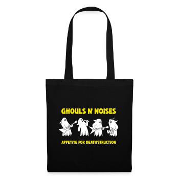 Ghost Rock Band - Stoffbeutel - Schwarz - Vorne