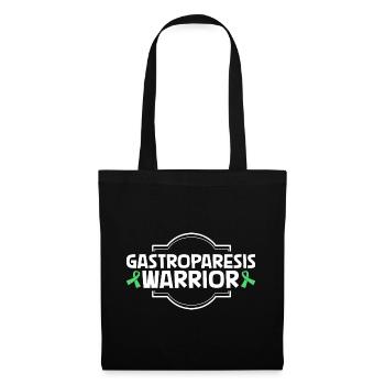 Gastroparese Kämpfer - Stoffbeutel - Schwarz - Vorne