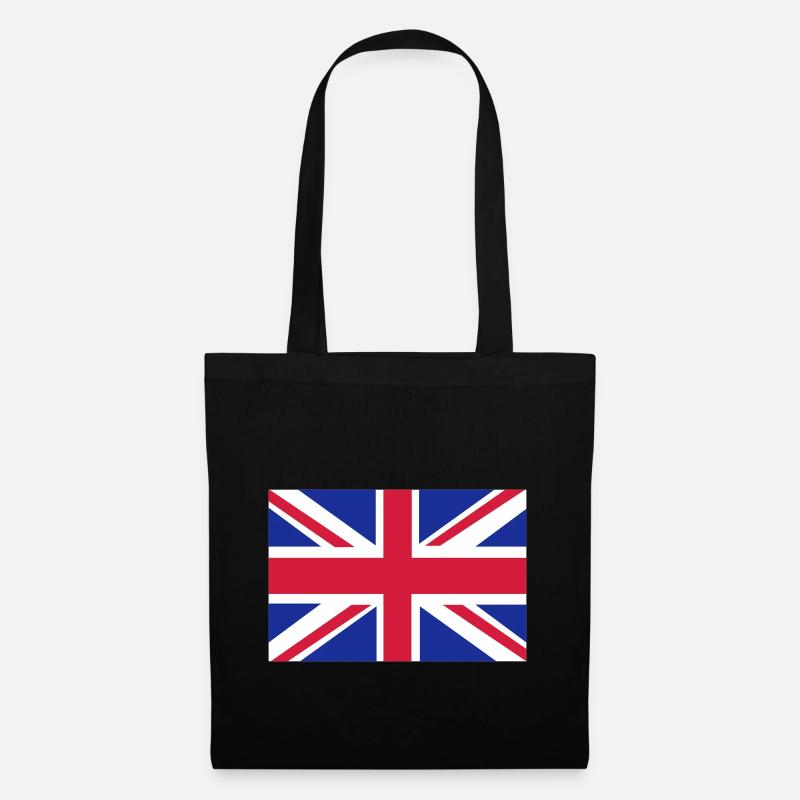 British Flag - Tote Bag - black