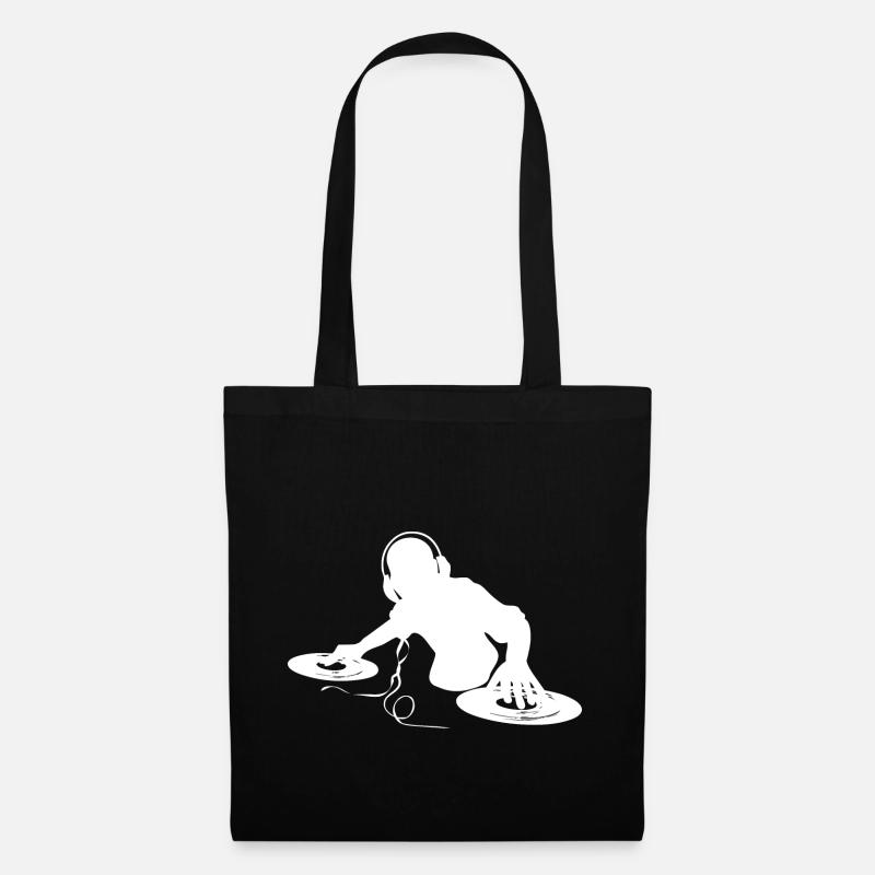 DJ - Sac en tissu - noir