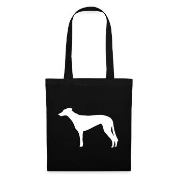 Galgo Espanol Galgo Español - Stoffbeutel - Schwarz - Vorne