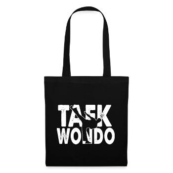 Martial Arts Tae kwon do Asia Gift - Tote Bag - black - Front