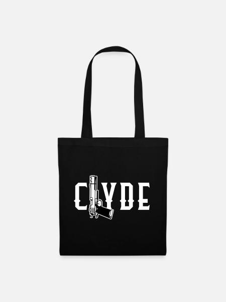 Bonnie & Clyde Partnerlook - Stoffbeutel - Schwarz