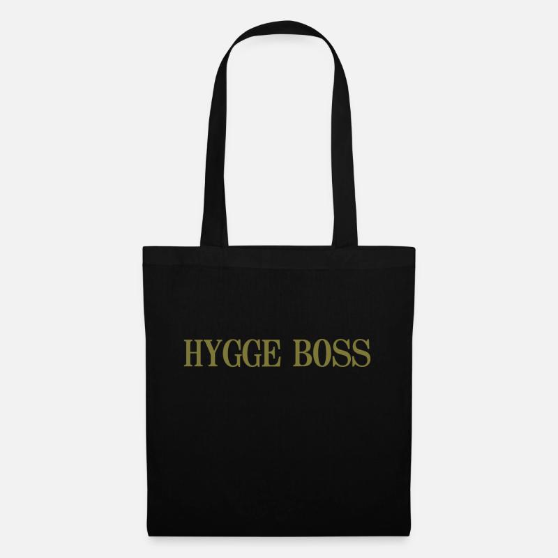 hygge boss - Stoffbeutel - Schwarz
