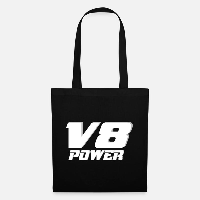 V8 - Sac en tissu - noir