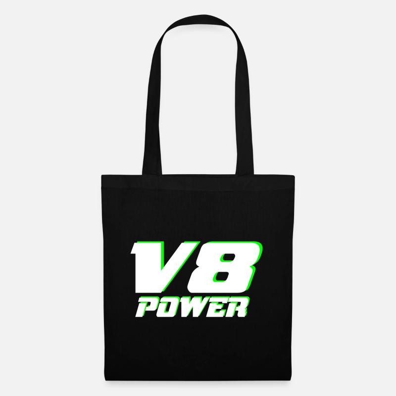 V8 - Sac en tissu - noir