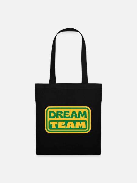 Dream Team - Stoffbeutel - Schwarz