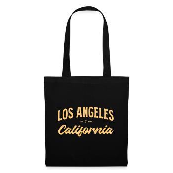 Los Angeles California Vintage Script - Tote Bag - black - Front