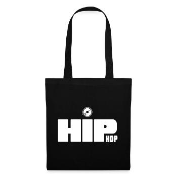 HipHop MC Ghetto Battle Rap Hiphop Label - Sac en tissu - noir - Devant