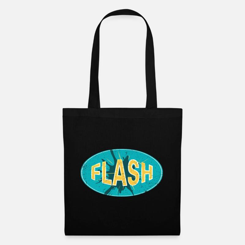 FLASH EMBLEM - Stoffbeutel - Schwarz