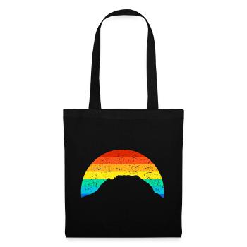Grimming, Ennstal, montagne, Alpes, alpinisme Aigen - Sac en tissu - noir - Devant
