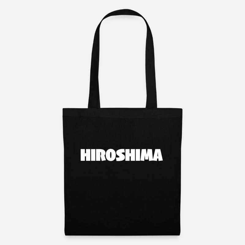 HIROSHIMA WHITE - Tote Bag - black