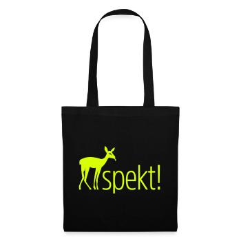 REHspekt Respekt - Stoffbeutel - Schwarz - Vorne