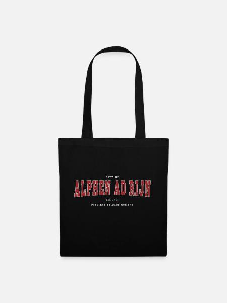 Alphen aan den Rijn - Sac en tissu - noir