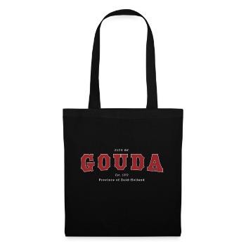Gouda - Stoffbeutel - Schwarz - Vorne