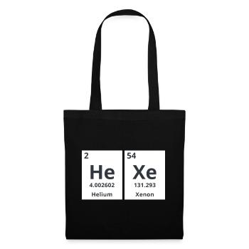 Hexe - Stoffbeutel - Schwarz - Vorne