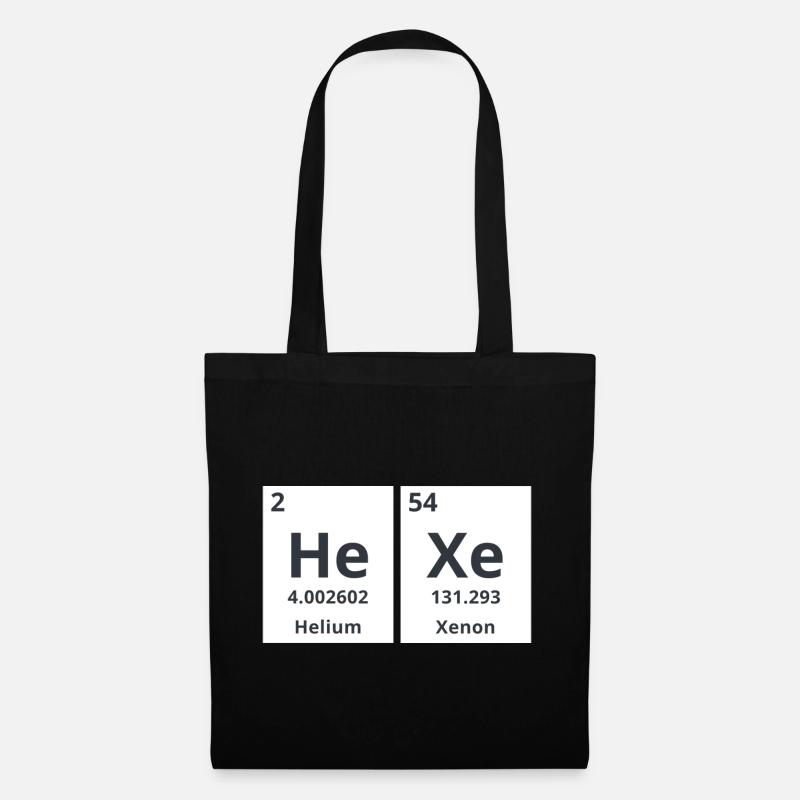 Hexe - Stoffbeutel - Schwarz