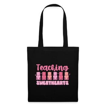 Enseigner aux amoureux - Sac en tissu - noir - Devant