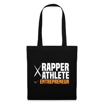 Rapper Athlete Entrepreneur 58 - Tote Bag - black - Front