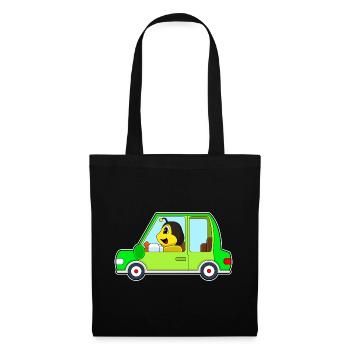 Bee Car - Tote Bag - black - Front