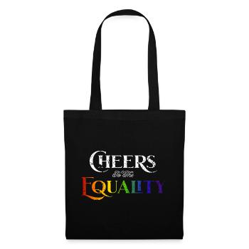 Love is Love, Gay Pride, LGBTQ+ - Tote Bag - black - Front