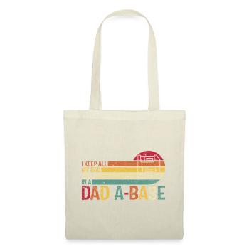 Retro Car Dad Joke T-Shirt Design - Tote Bag - nature - Front