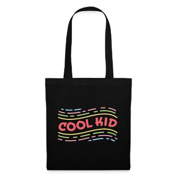 Cool Kid - Positive Colorful Affirmation for Kids - Tote Bag - black - Front