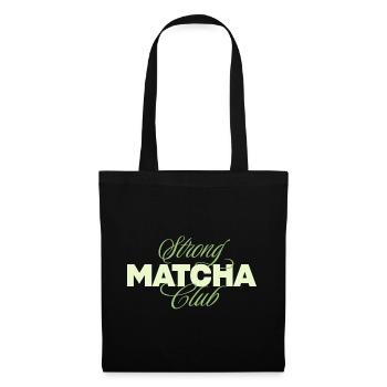 Strong Matcha Club - Tote Bag - black - Front