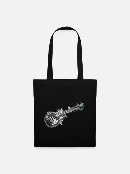Limitierte Edition - Gitarre - Stoffbeutel - Schwarz