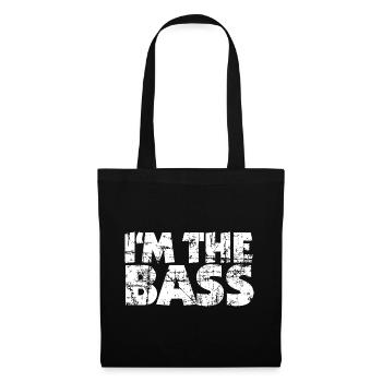 I'm the Bass Vintage White (FR) - Sac en tissu - noir - Devant