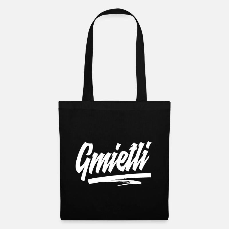 GMIETLI - Stoffbeutel - Schwarz