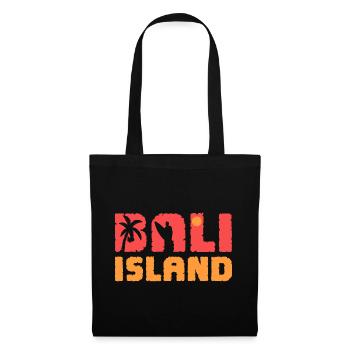 Surf de surf de surf surfergirl Bali Surf surf - Sac en tissu - noir - Devant