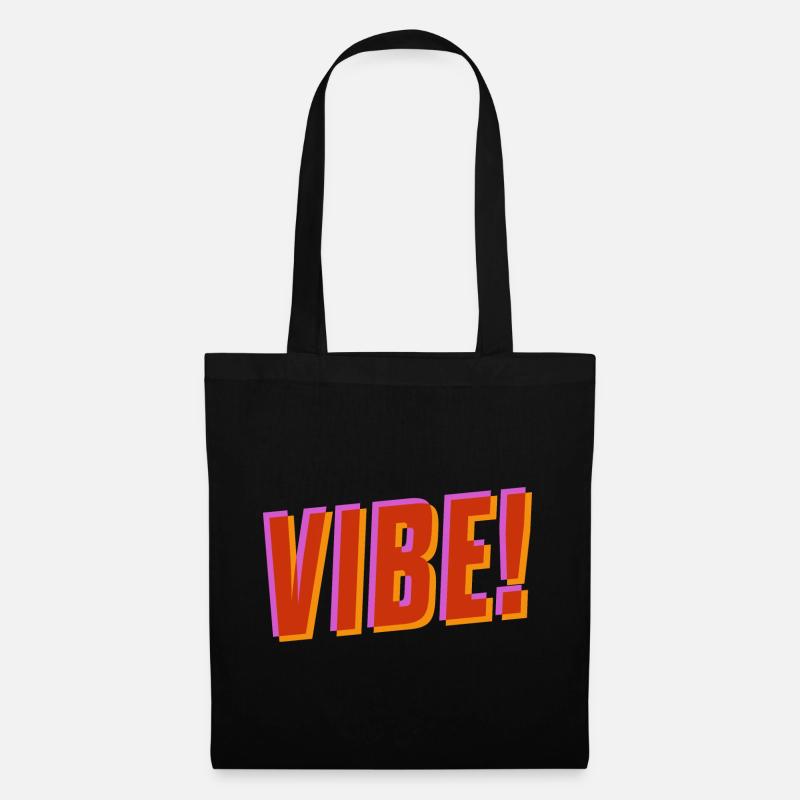 Vibe! - Tote Bag - black