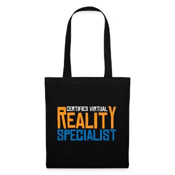 Spécialiste certifié en réalité virtuelle 3 - Sac en tissu - noir - Devant